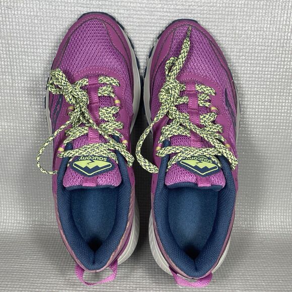 Saucony Excursion TR15 Womens Size 8.5 Purple Running Walking Casual Sneakers - Picture 9 of 11